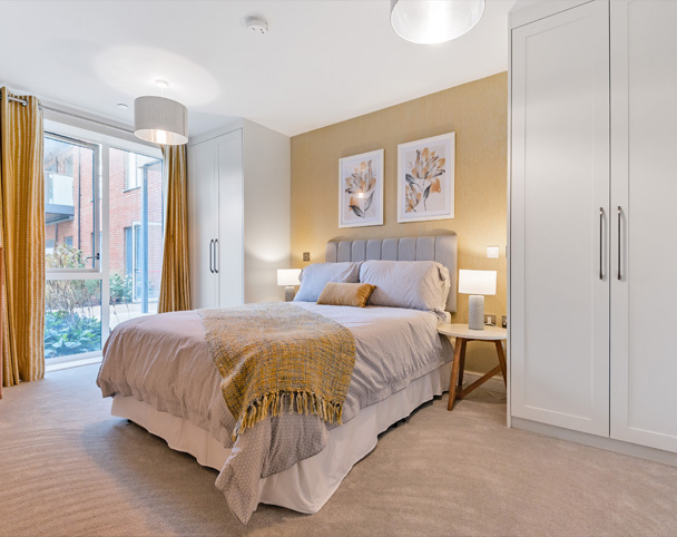 the landings bedroom